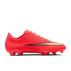 Nike Mercurial Vapor 17 Club Gras / Kunstgras Voetbalschoenen (MG) Felrood Zwart Goud
