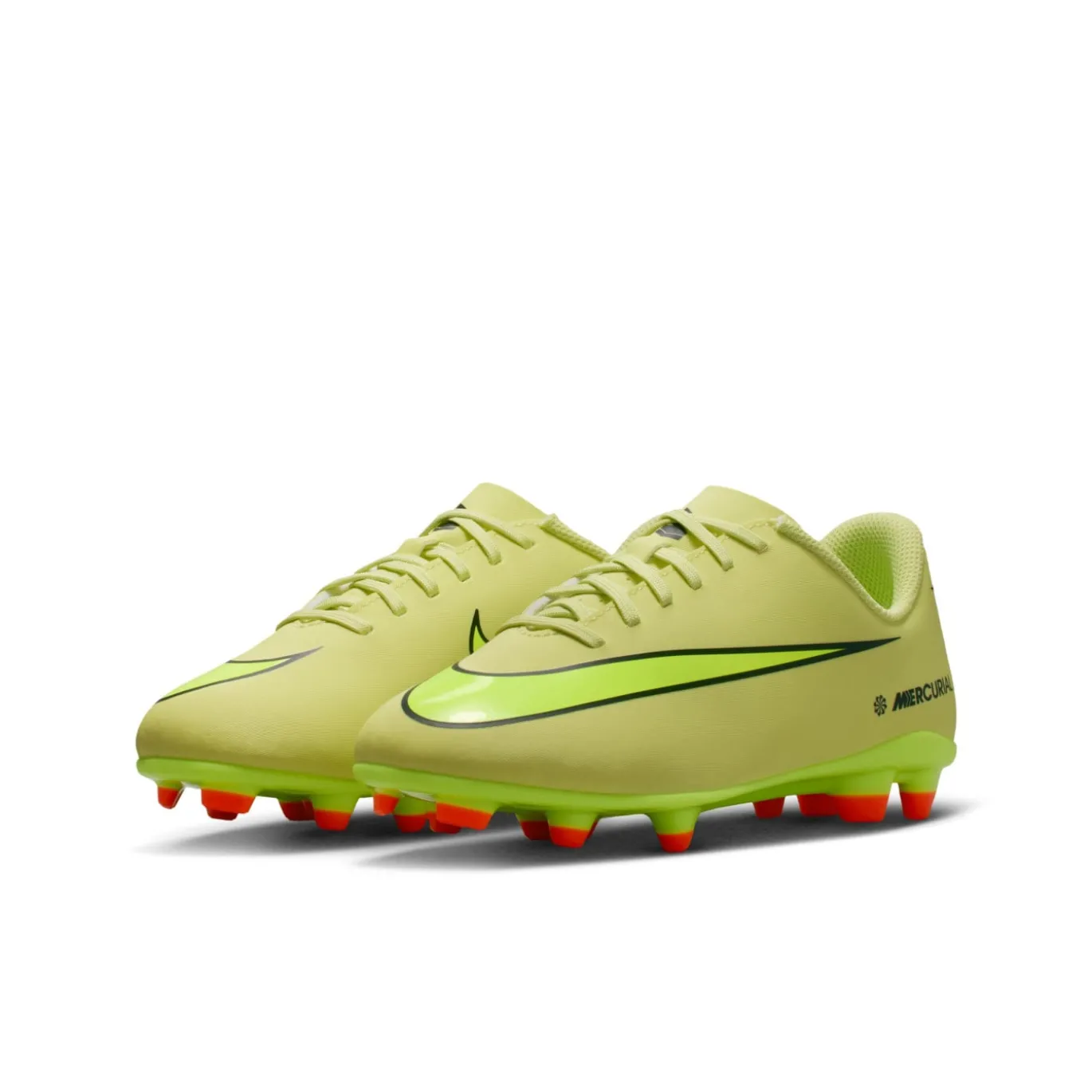 Nike Mercurial Vapor 16 Club Gras / Kunstgras Voetbalschoenen (MG) Kids Geel Neongeel Oranje