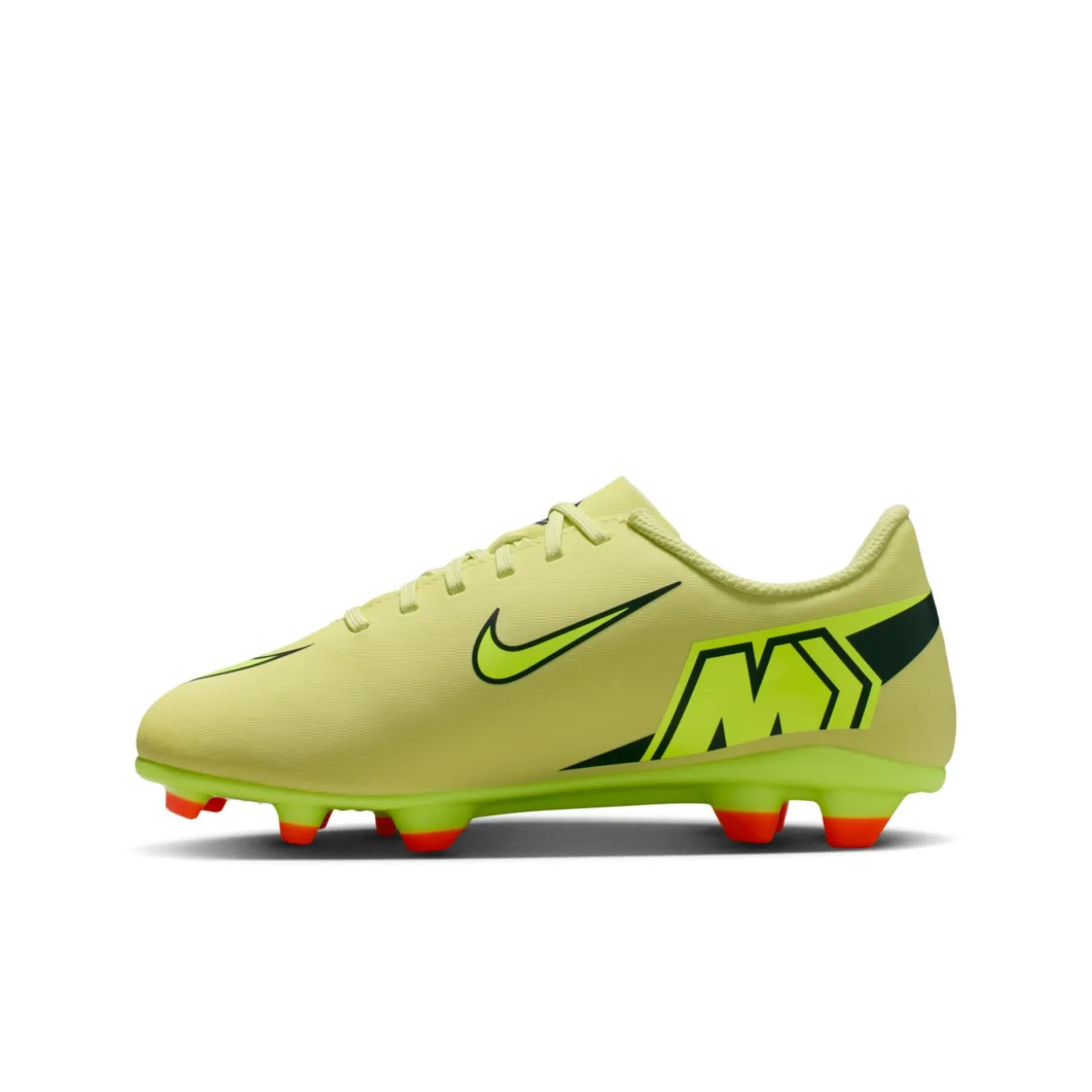 Nike Mercurial Vapor 16 Club Gras / Kunstgras Voetbalschoenen (MG) Kids Geel Neongeel Oranje