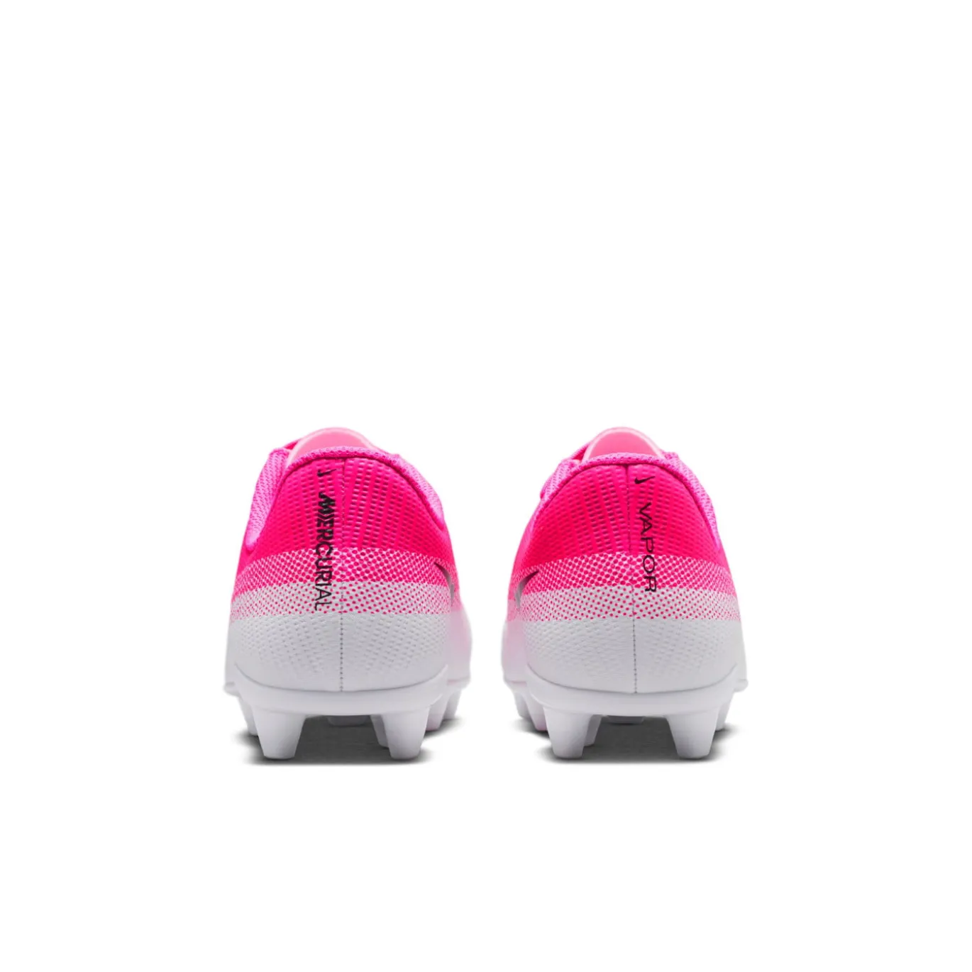 Nike Mercurial Vapor 17 Club Gras / Kunstgras Voetbalschoenen (MG) Kids Felroze Wit Zwart