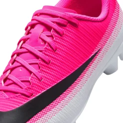 Nike Mercurial Vapor 17 Club Gras / Kunstgras Voetbalschoenen (MG) Kids Felroze Wit Zwart