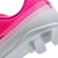 Nike Mercurial Vapor 17 Club Gras / Kunstgras Voetbalschoenen (MG) Kids Felroze Wit Zwart