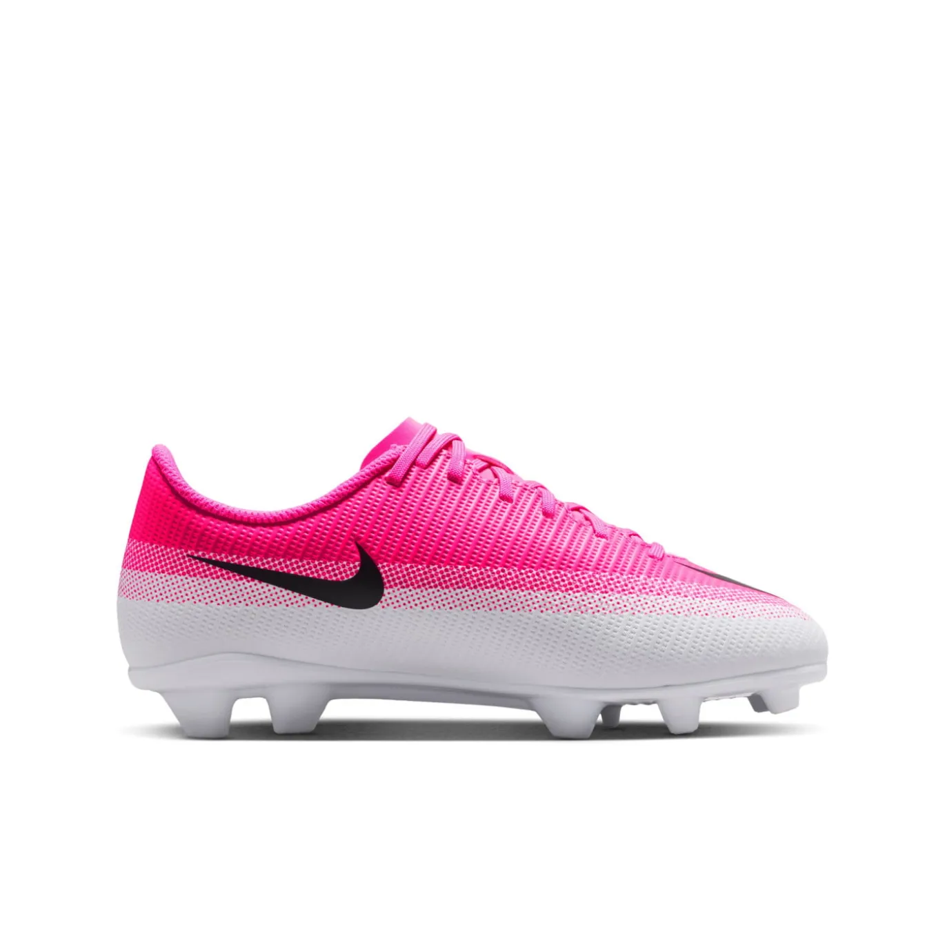 Nike Mercurial Vapor 17 Club Gras / Kunstgras Voetbalschoenen (MG) Kids Felroze Wit Zwart