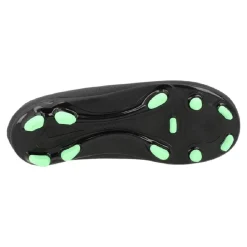 Nike Mercurial Vapor 17 Club Gras / Kunstgras Voetbalschoenen (MG) Peuters/Kleuters Zwart Felgroen Zilvergrijs