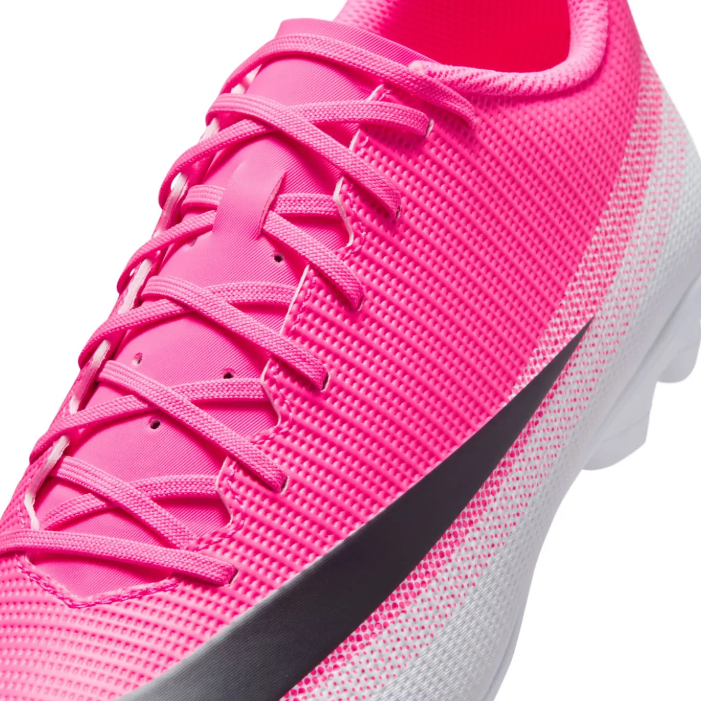 Nike Mercurial Vapor 17 Club Gras / Kunstgras Voetbalschoenen (MG) Felroze Wit Zwart