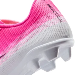 Nike Mercurial Vapor 17 Club Gras / Kunstgras Voetbalschoenen (MG) Felroze Wit Zwart