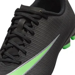 Nike Mercurial Vapor 17 Club Gras / Kunstgras Voetbalschoenen (MG) Kids Zwart Felgroen Zilvergrijs