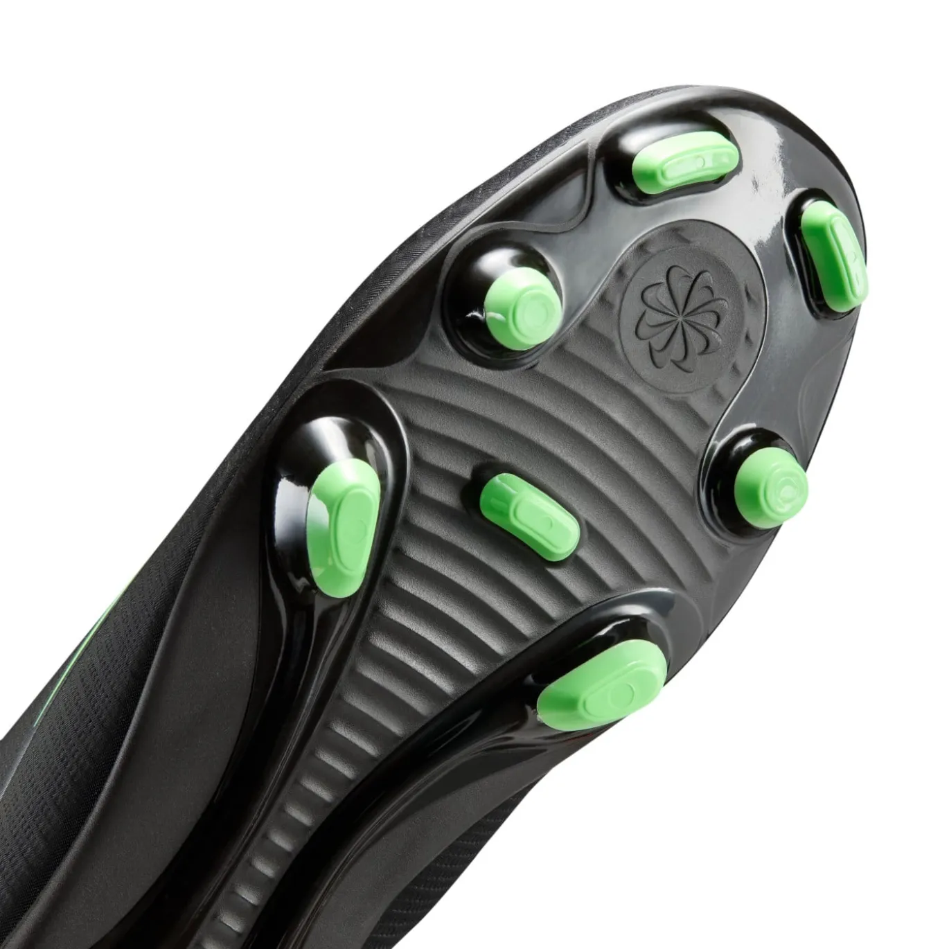 Nike Mercurial Vapor 17 Club Gras / Kunstgras Voetbalschoenen (MG) Zwart Felgroen Zilvergrijs