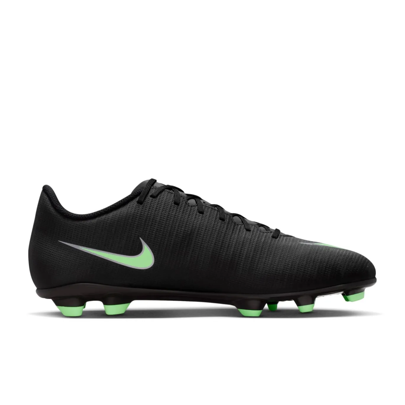 Nike Mercurial Vapor 17 Club Gras / Kunstgras Voetbalschoenen (MG) Zwart Felgroen Zilvergrijs