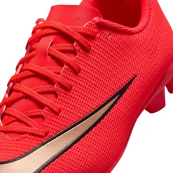 Nike Mercurial Vapor 17 Club Gras / Kunstgras Voetbalschoenen (MG) Kids Felrood Zwart Goud