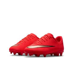 Nike Mercurial Vapor 17 Club Gras / Kunstgras Voetbalschoenen (MG) Kids Felrood Zwart Goud