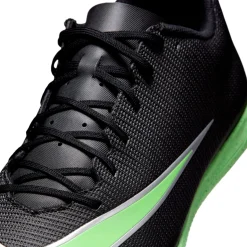 Nike Mercurial Vapor 17 Club Zaalvoetbalschoenen (IN) Zwart Felgroen Zilvergrijs