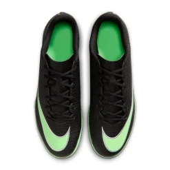 Nike Mercurial Vapor 17 Club Zaalvoetbalschoenen (IN) Zwart Felgroen Zilvergrijs