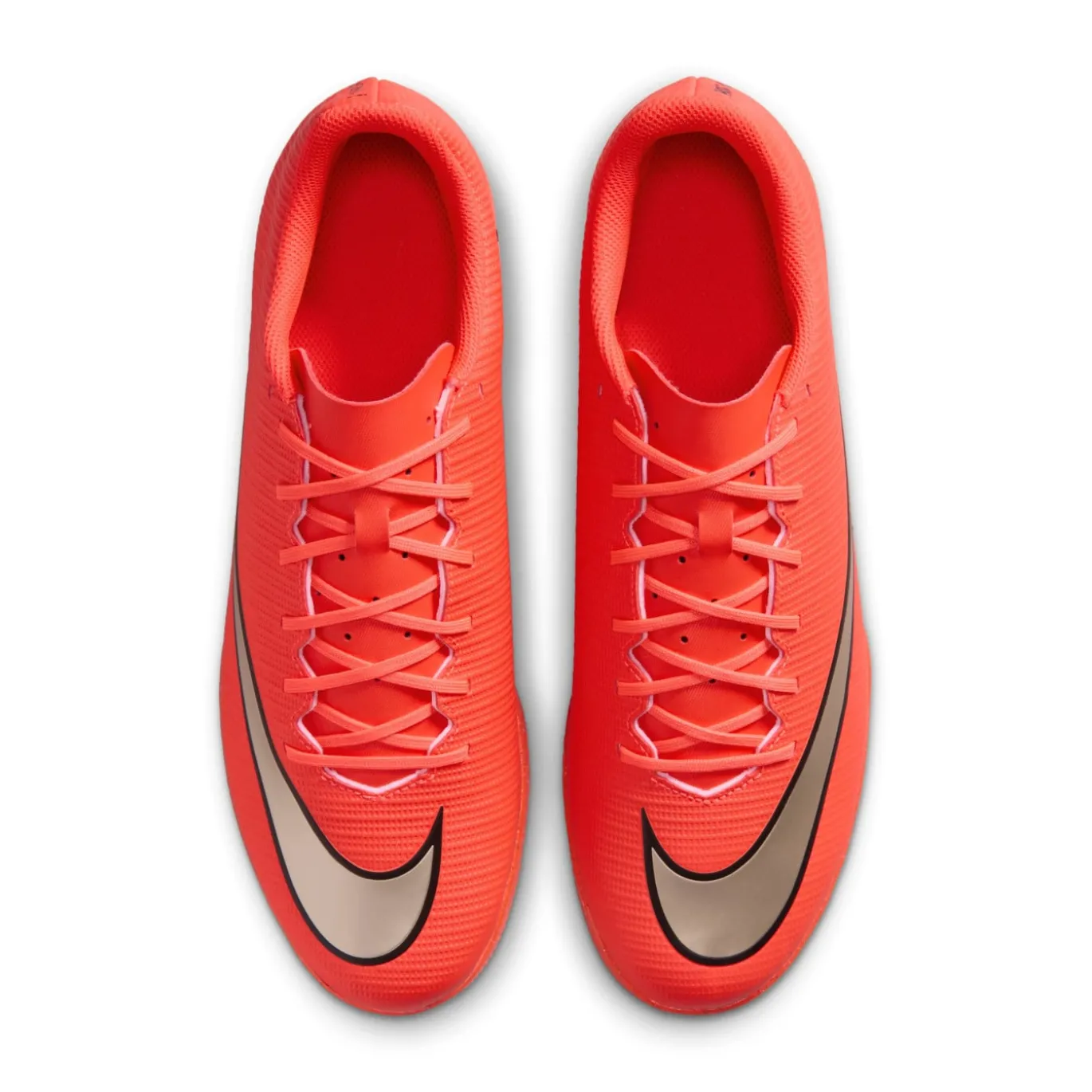 Nike Mercurial Vapor 17 Club Zaalvoetbalschoenen (IN) Felrood Zwart Goud