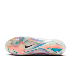 Nike Mercurial Vapor 17 Elite Gras Voetbalschoenen (FG) Felroze Wit Zwart