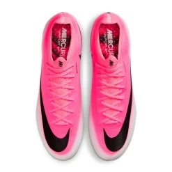 Nike Mercurial Vapor 17 Elite Gras Voetbalschoenen (FG) Felroze Wit Zwart