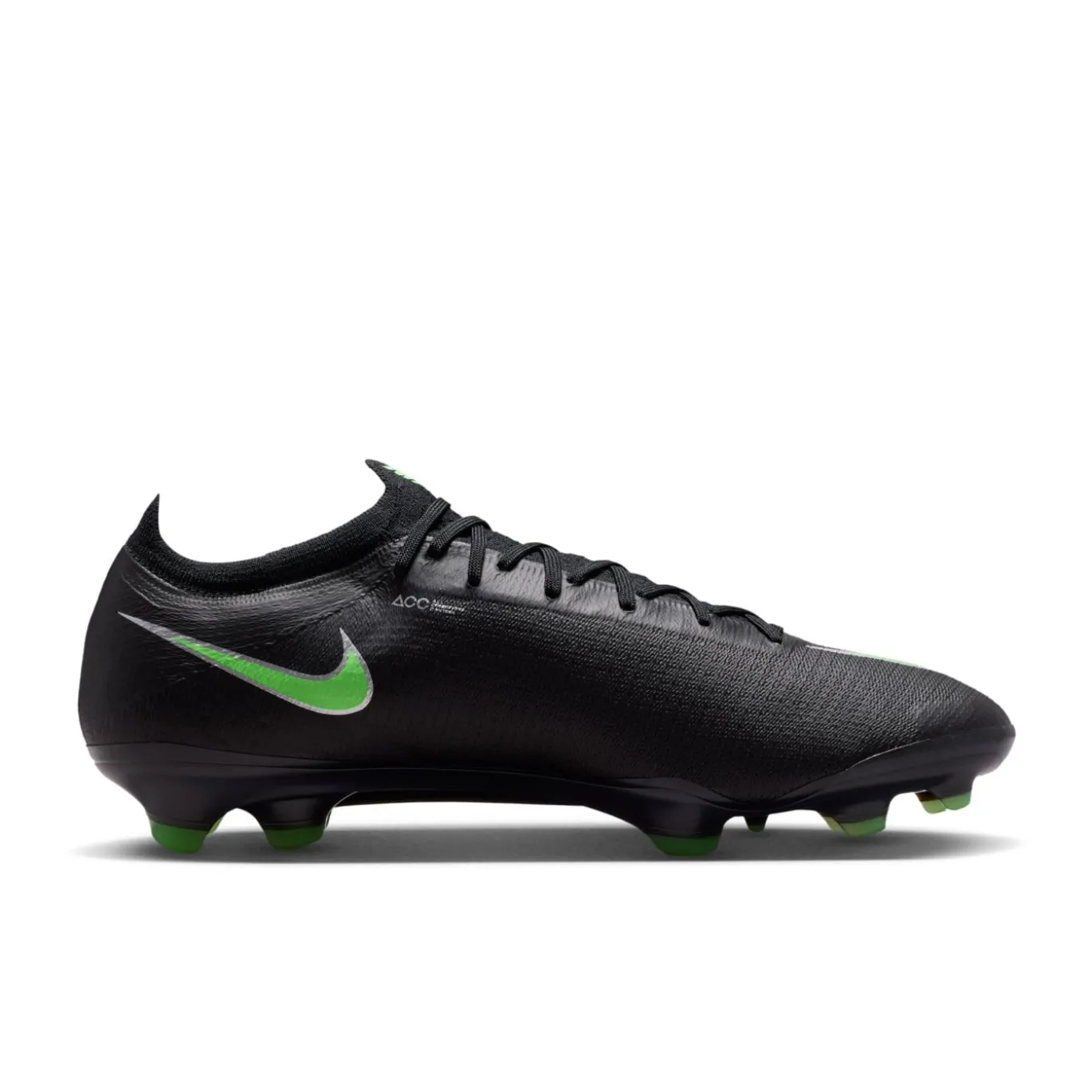 Nike Mercurial Vapor 17 Elite Gras Voetbalschoenen (FG) Zwart Felgroen Zilvergrijs