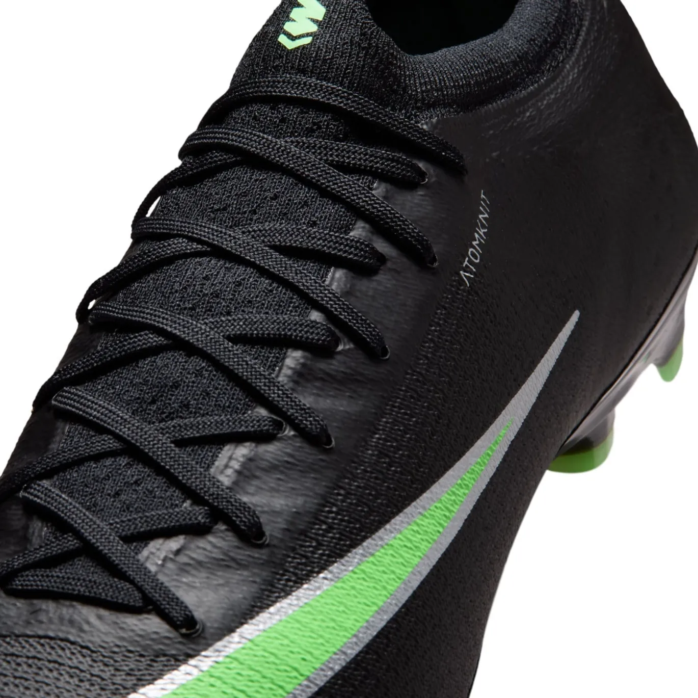 Nike Mercurial Vapor 17 Elite Gras Voetbalschoenen (FG) Zwart Felgroen Zilvergrijs