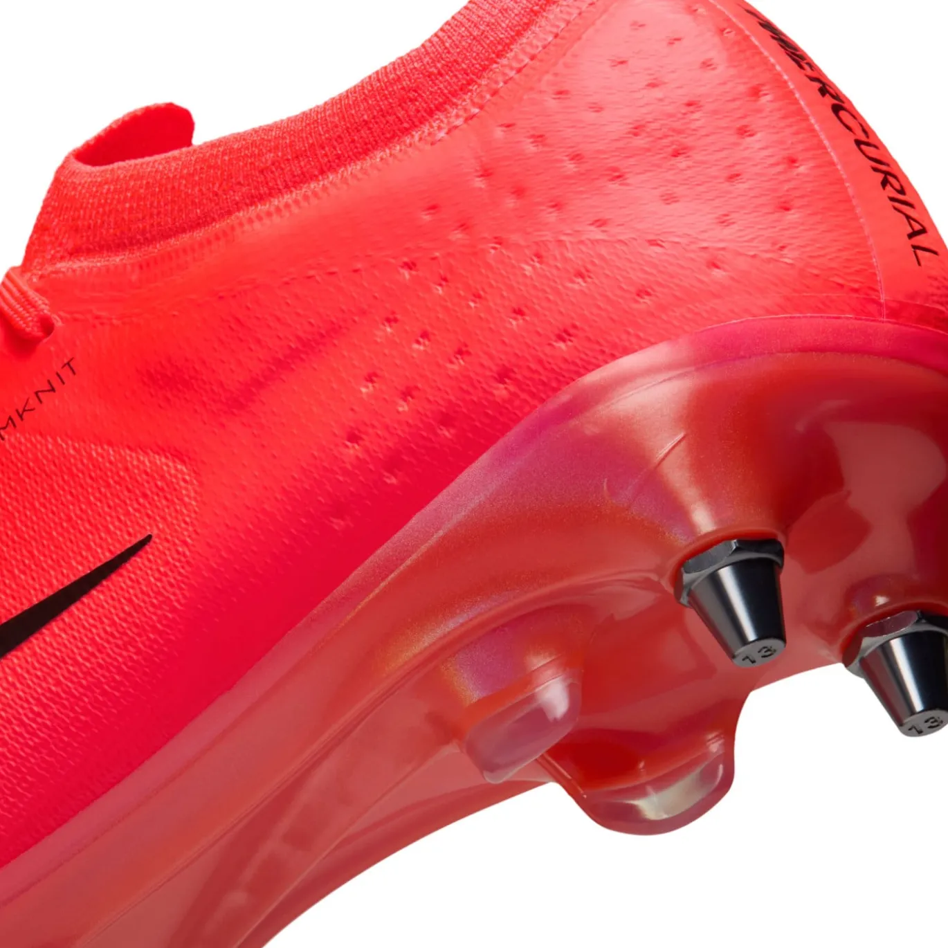 Nike Mercurial Vapor 17 Elite IJzeren-Nop Voetbalschoenen (SG) Felrood Zwart Goud
