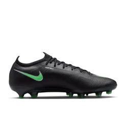 Nike Mercurial Vapor 17 Elite Kunstgras Voetbalschoenen (AG) Zwart Felgroen Zilvergrijs