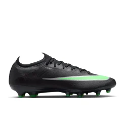 Nike Mercurial Vapor 17 Elite Kunstgras Voetbalschoenen (AG) Zwart Felgroen Zilvergrijs
