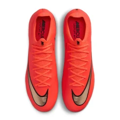 Nike Mercurial Vapor 17 Elite Kunstgras Voetbalschoenen (AG) Felrood Zwart Goud