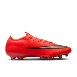 Nike Mercurial Vapor 17 Elite Kunstgras Voetbalschoenen (AG) Felrood Zwart Goud