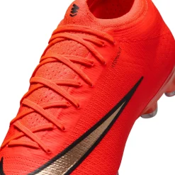 Nike Mercurial Vapor 17 Elite Kunstgras Voetbalschoenen (AG) Felrood Zwart Goud