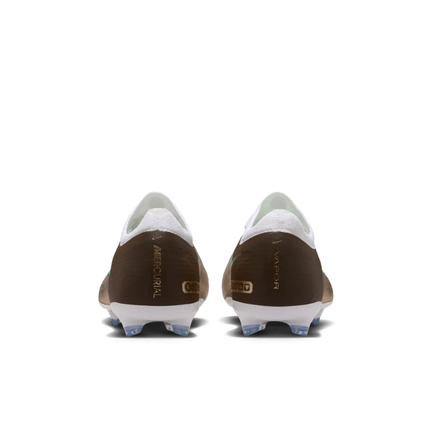 Nike Mercurial Vapor 17 Mbappé Pro Gras Voetbalschoenen (FG) Kids Goud Groen Wit
