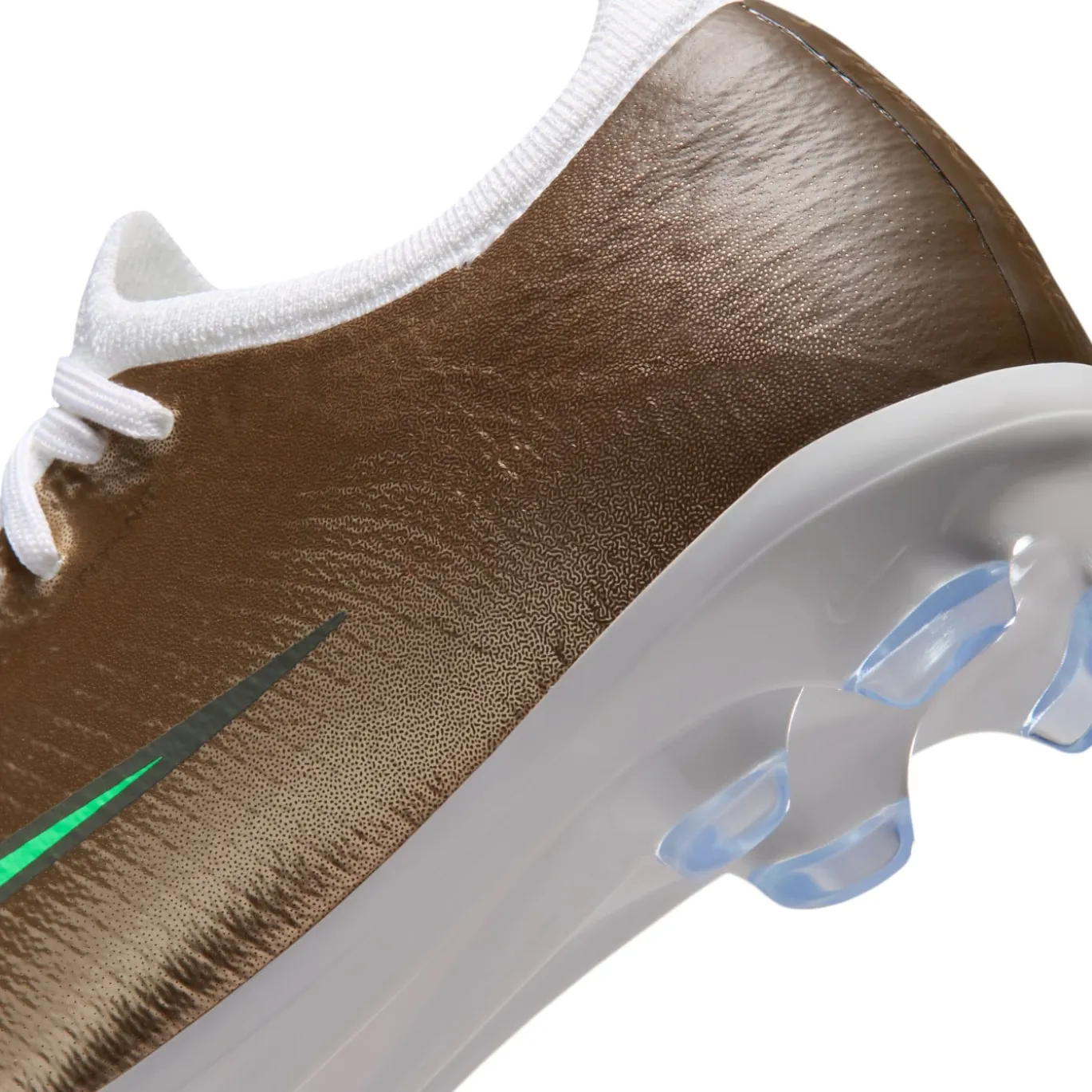 Nike Mercurial Vapor 17 Mbappé Pro Gras Voetbalschoenen (FG) Kids Goud Groen Wit