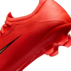 Nike Mercurial Vapor 17 Pro Gras Voetbalschoenen (FG) Felrood Zwart Goud