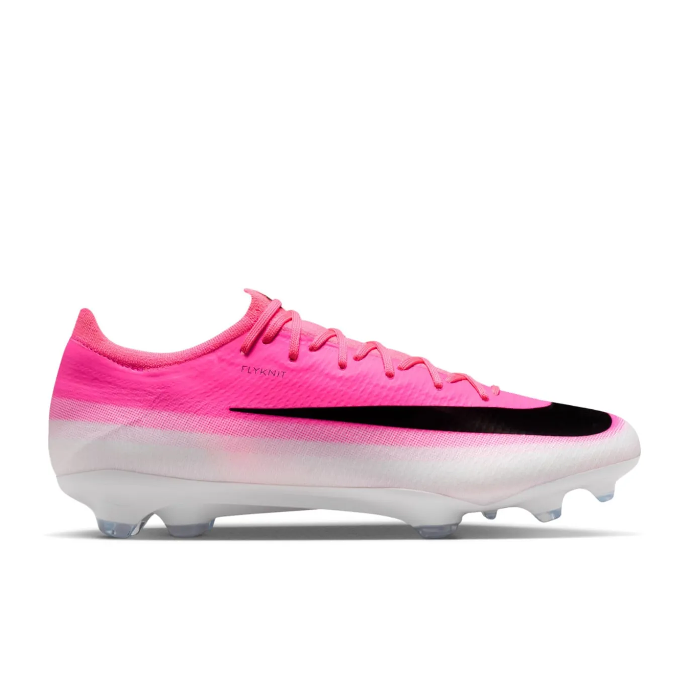 Nike Mercurial Vapor 17 Pro Gras Voetbalschoenen (FG) Felroze Wit Zwart