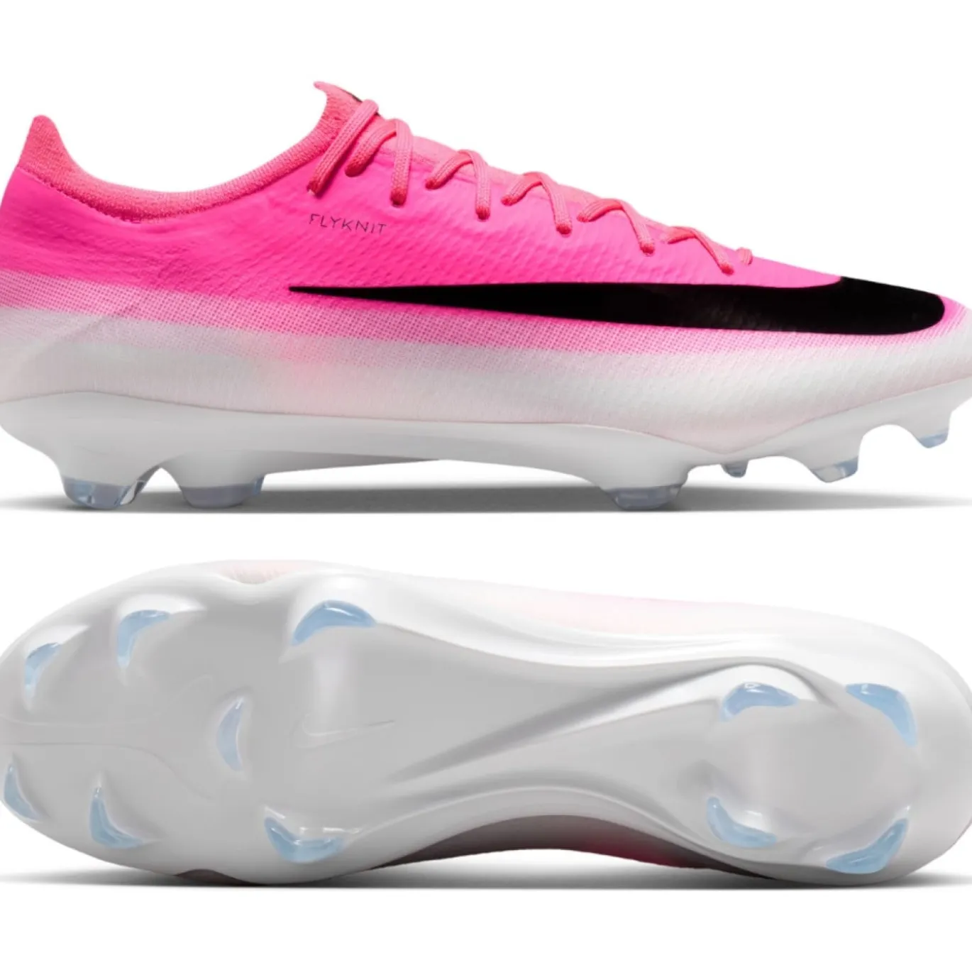Nike Mercurial Vapor 17 Pro Gras Voetbalschoenen (FG) Felroze Wit Zwart