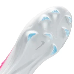 Nike Mercurial Vapor 17 Pro Gras Voetbalschoenen (FG) Kids Felroze Wit Zwart