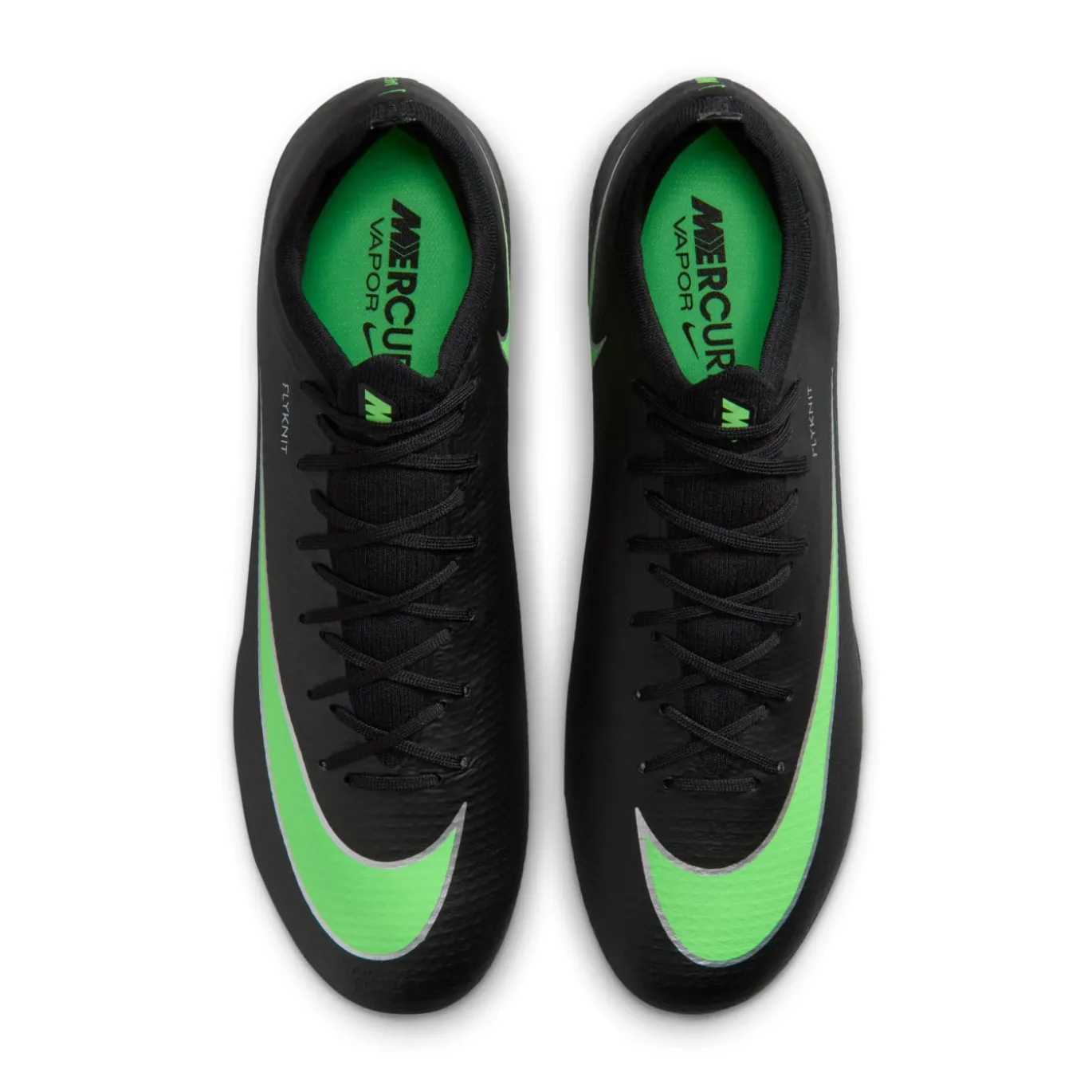 Nike Mercurial Vapor 17 Pro Kunstgras Voetbalschoenen (AG) Zwart Felgroen Zilvergrijs