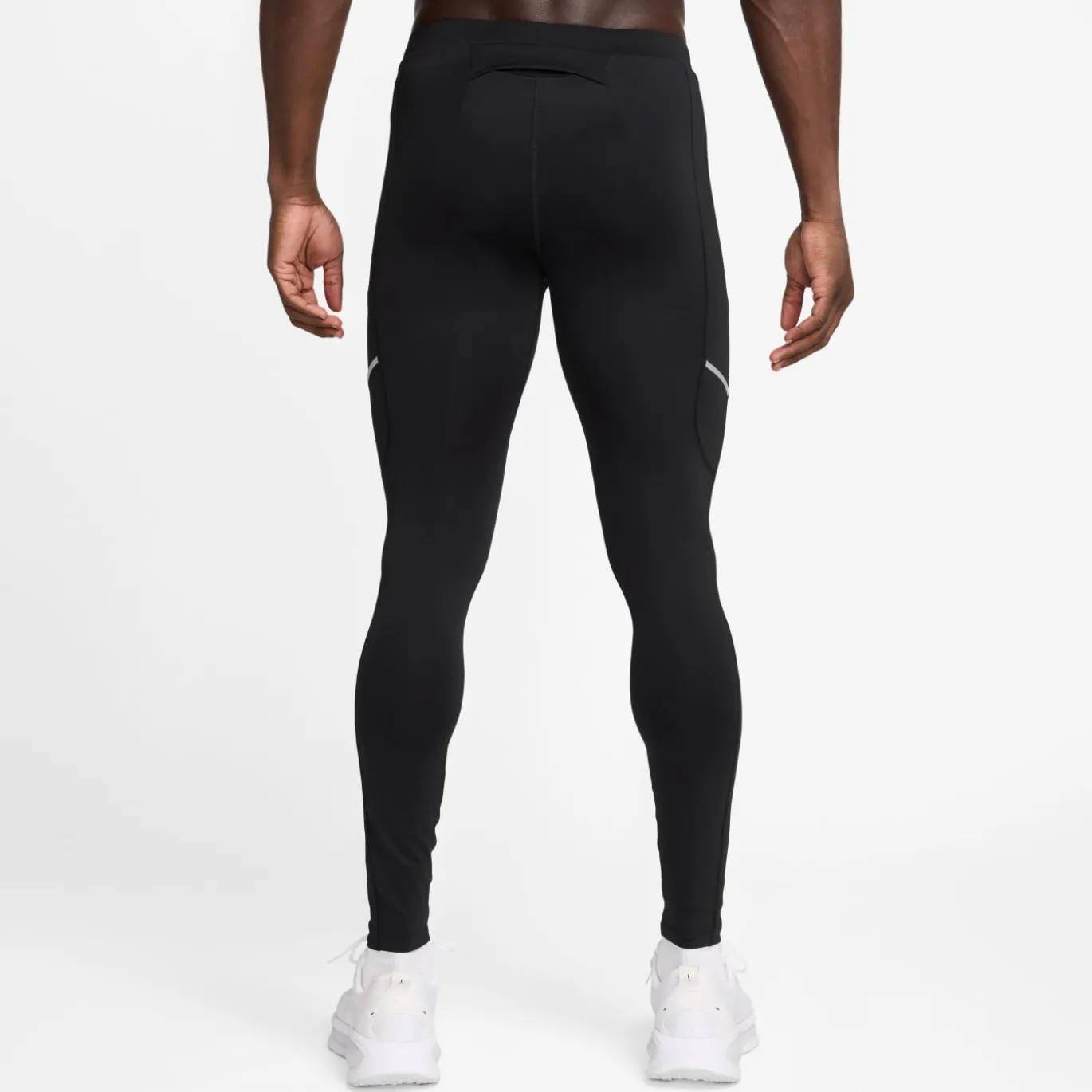 Nike Miler Tight Legging Zwart Zilver