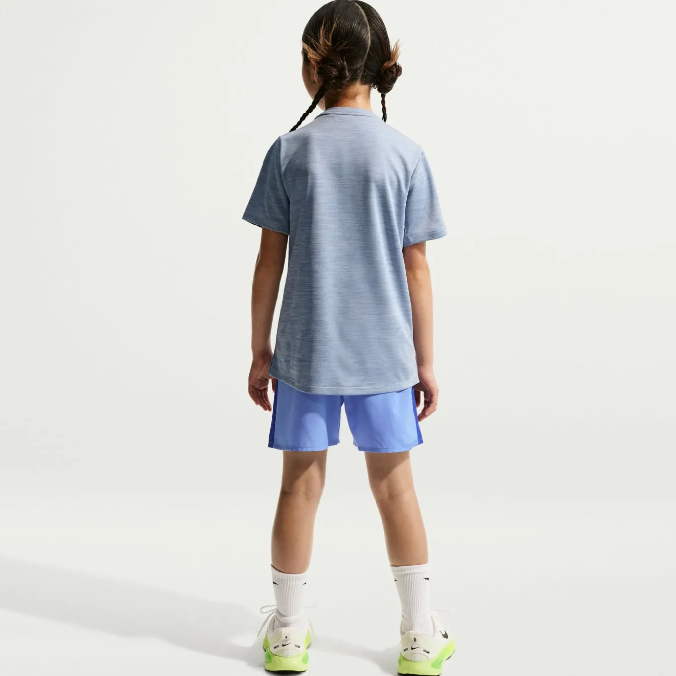 Nike Miler Trainingsbroekje Kids Blauw Donkerblauw Zilver
