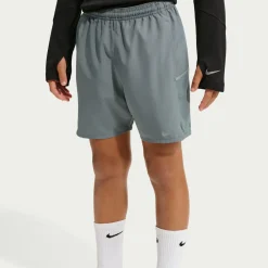 Nike Miler Trainingsbroekje Kids Donkergrijs Zilver