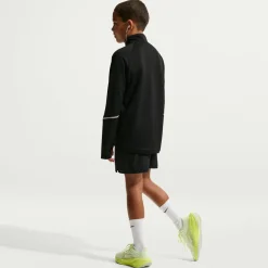 Nike Miler Trainingsbroekje Kids Zwart Zilver