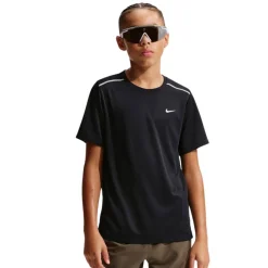 Nike Miler Trainingsset Kids Zwart Zilver