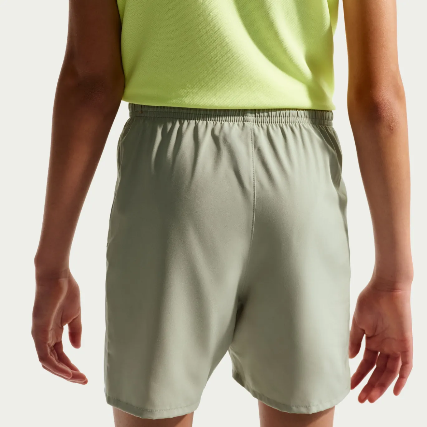 Nike Miler Trainingsset Kids Grijsgroen Grijs