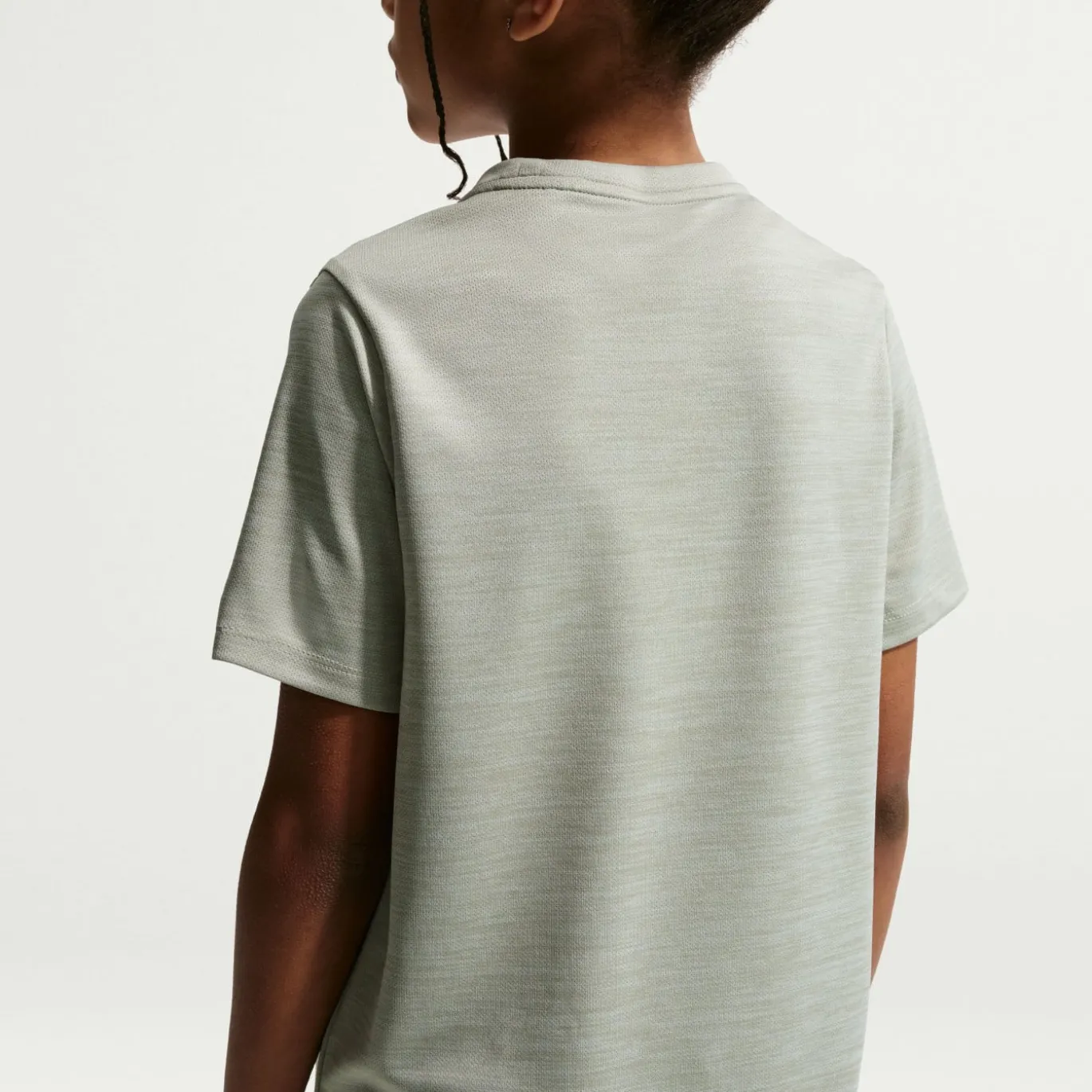 Nike Miler Trainingsset Kids Grijsgroen Grijs