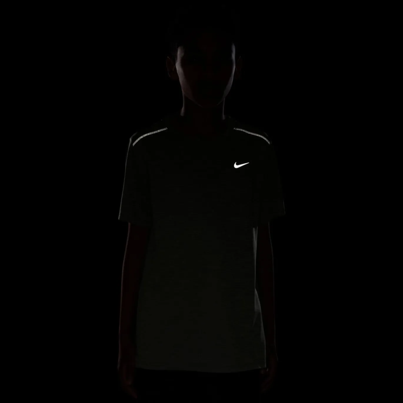 Nike Miler Trainingsset Kids Grijsgroen Grijs