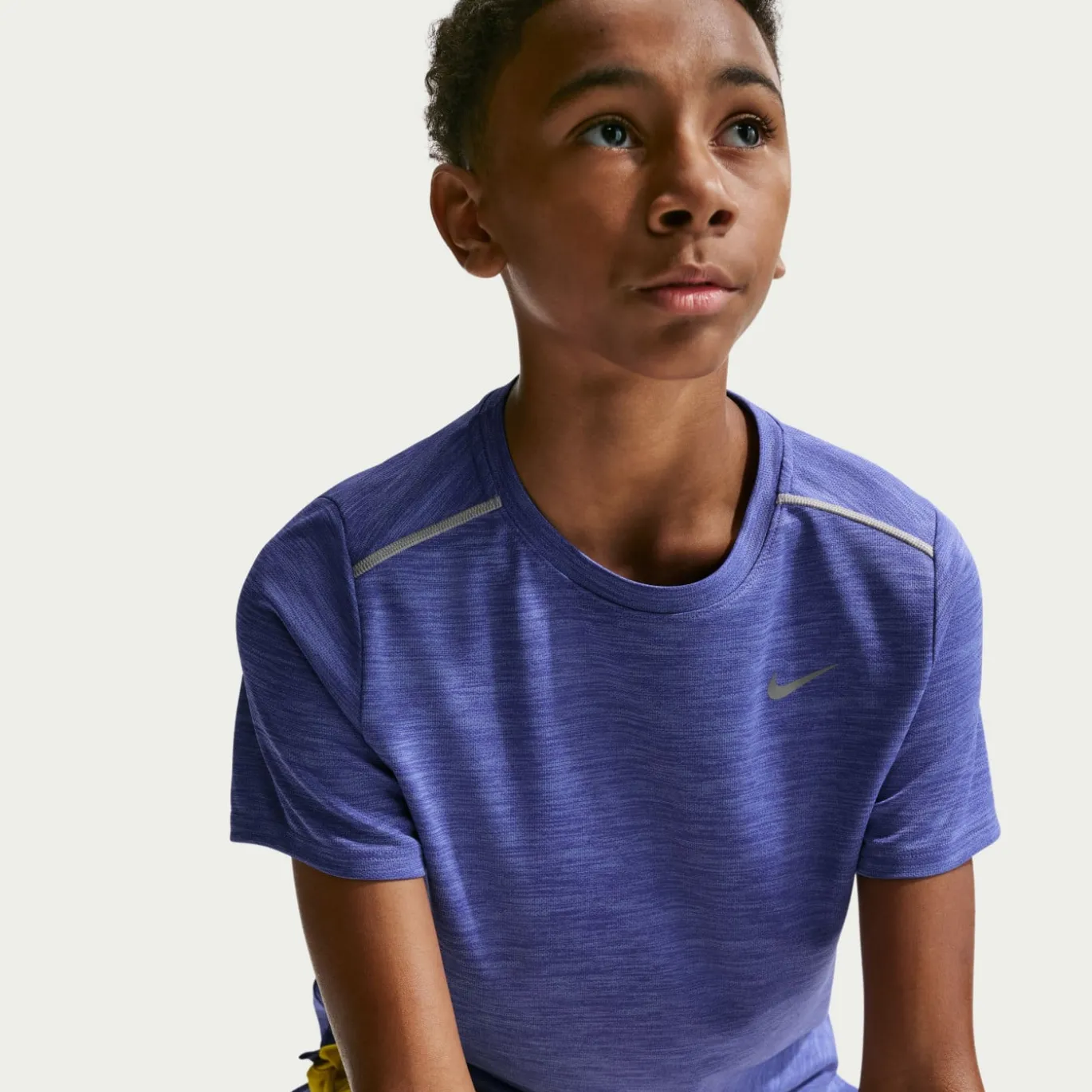 Nike Miler Trainingsset Kids Paars Lichtblauw Zilver