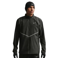 Nike Miler UV Repel Stride Trainingspak Zwart Zilver