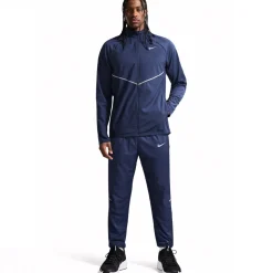 Nike Miler UV Repel Stride Trainingspak Donkerblauw Zilver