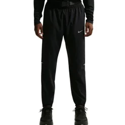 Nike Miler Woven Trainingsbroek Zwart Zilver