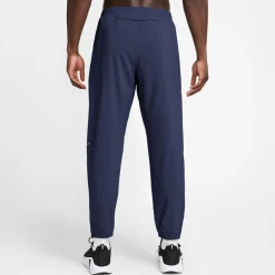 Nike Miler Woven Trainingsbroek Donkerblauw Zilver