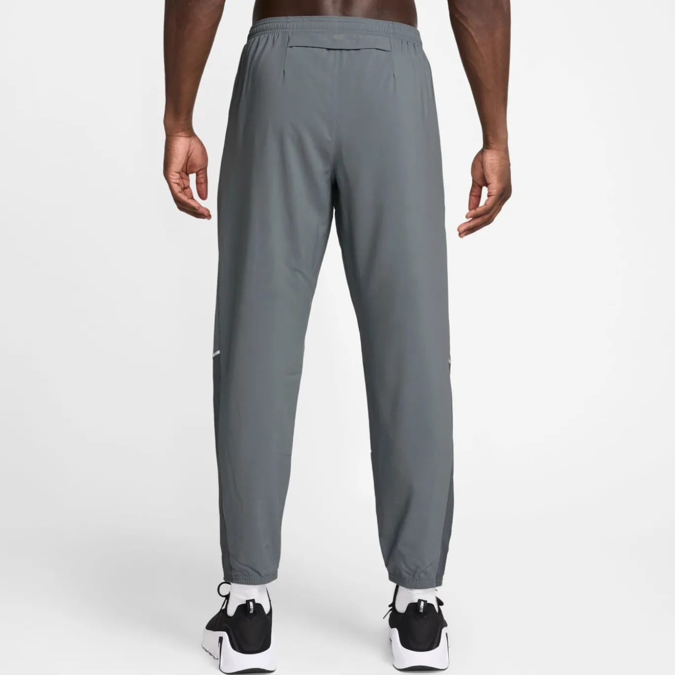 Nike Miler Woven Trainingsbroek Donkergrijs Wit