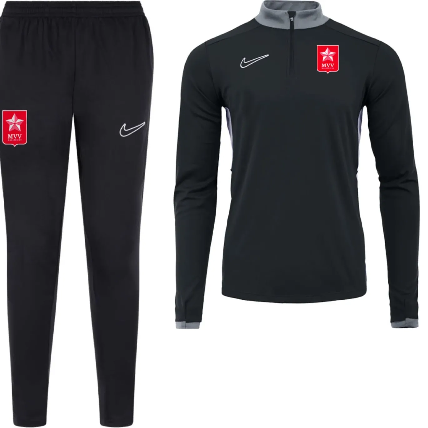 Nike MVV Maastricht Trainingspak 1/4-Zip 2025-2026 Kids Zwart